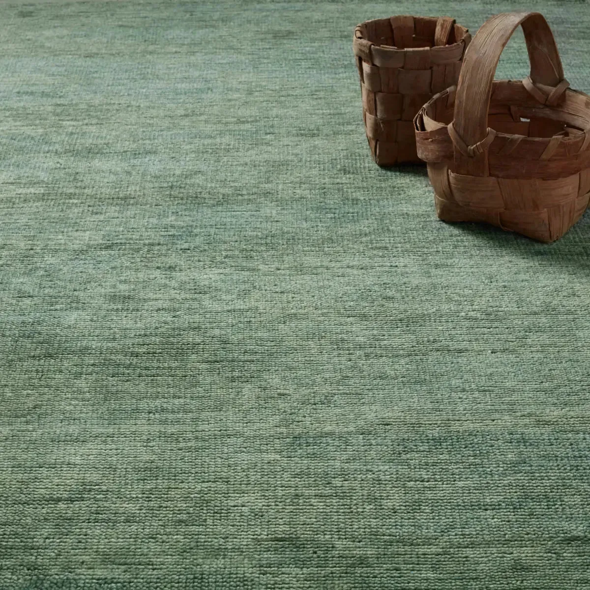 Saga SAG08 Dark Grey/Green Rug