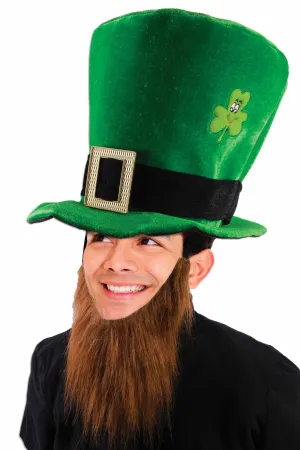 Saint Patrick's Day Leprechaun Top Hat & Beard Costume Accessory