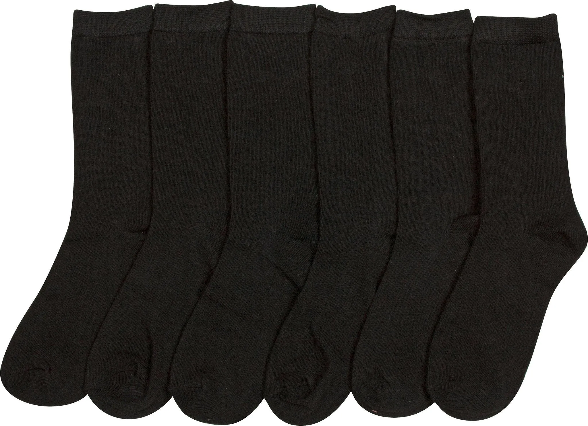 Sakkas Women's Poly Blend Soft and Stretchy Crew Pattern Socks Assorted 6-pack