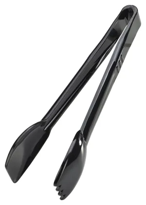 Salad Tongs 9" Black*** 12 pack ***