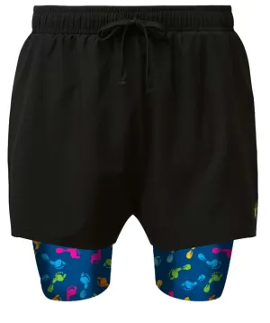 Sale 2 in 1 Double Layer Ultra Shorts | Barefoot Wanderer