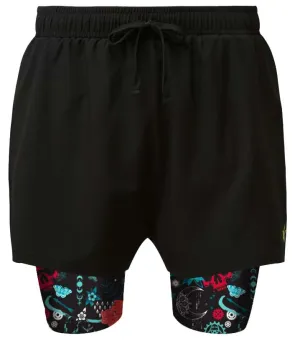 Sale 2 in 1 Double Layer Ultra Shorts | Ink