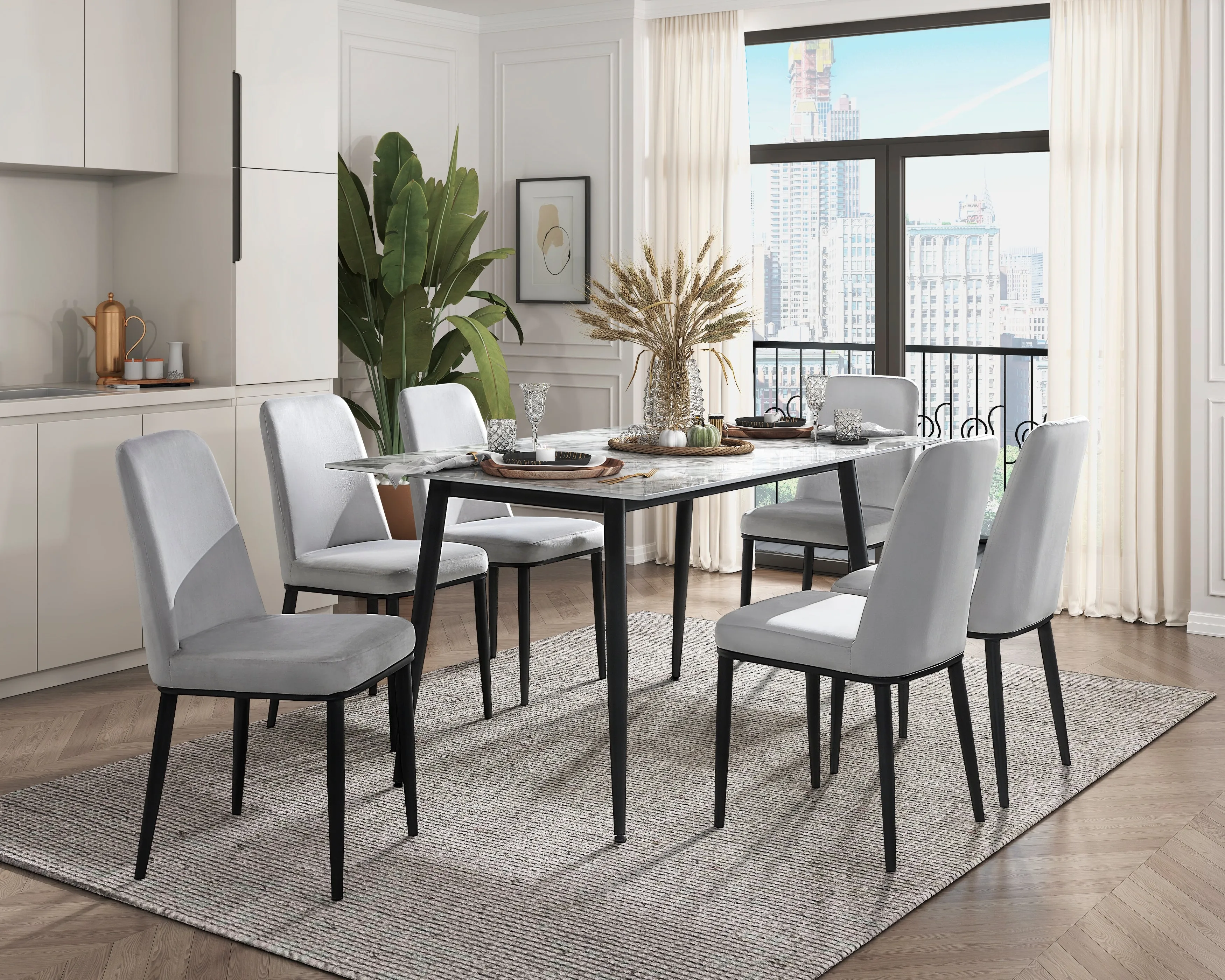 Salerno Dining Set