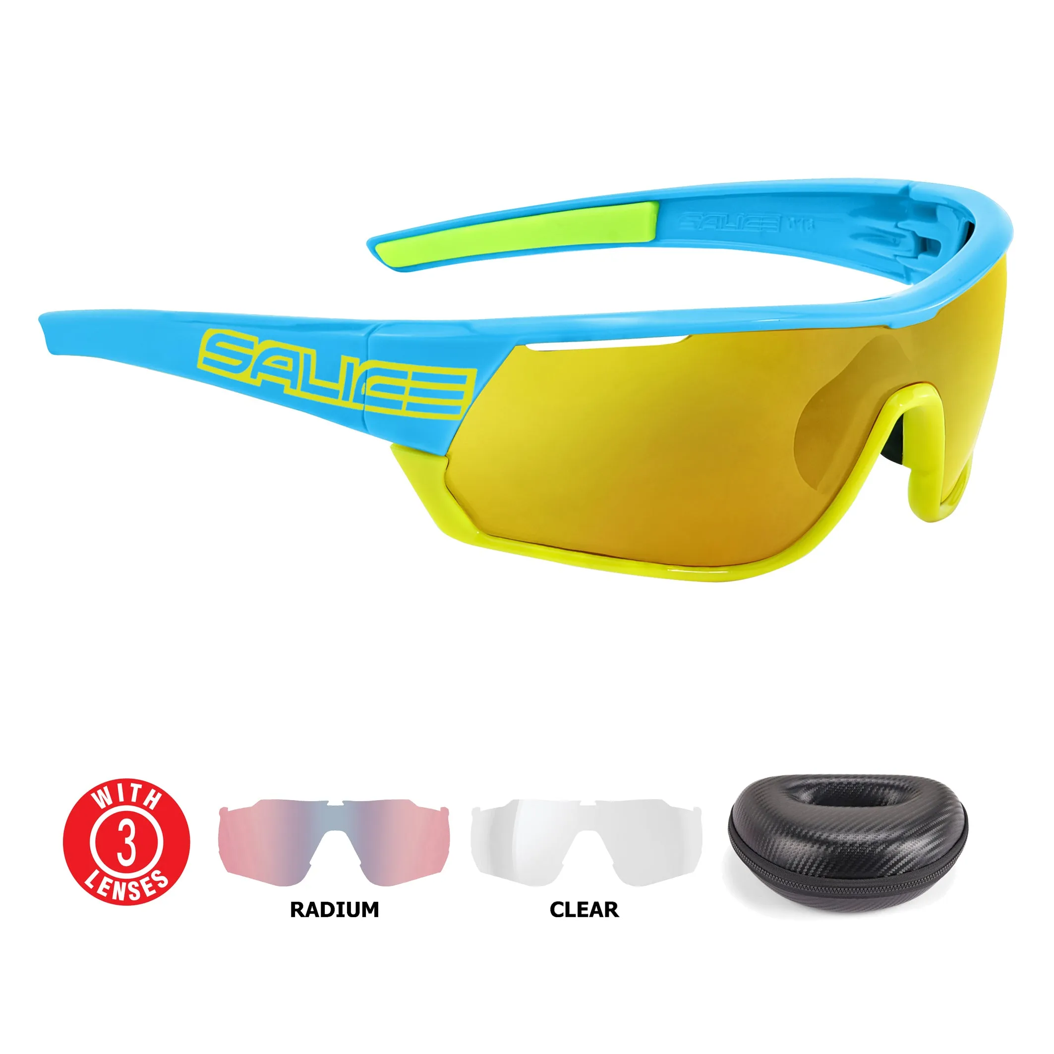 Salice 016 RWP Mirror Polarised Turquoise-Yellow