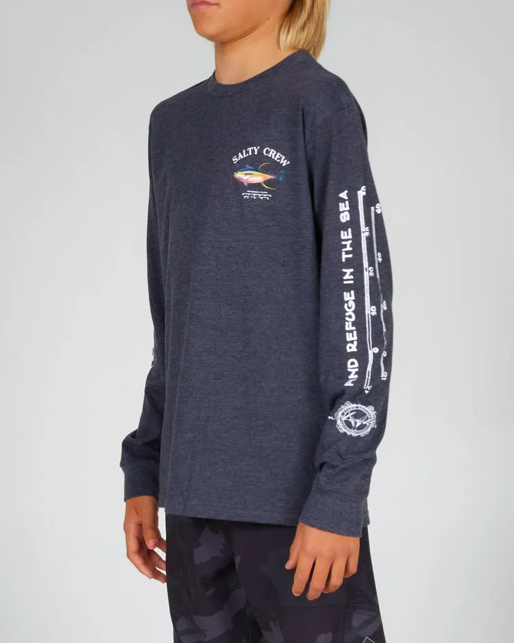 Salty Crew Ahi Mount Boys L/S Tee