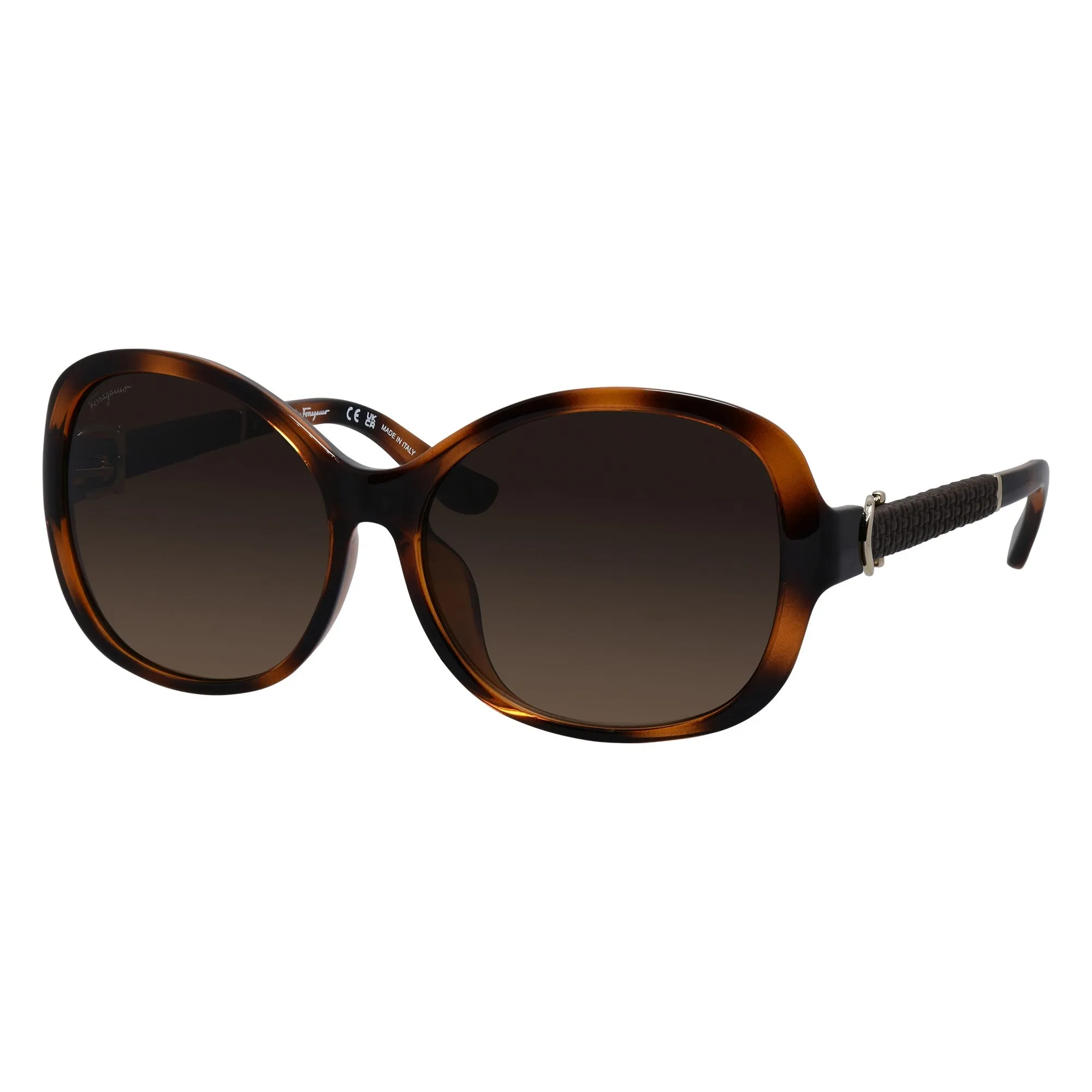 Salvatore Ferragamo Women Tortoise Sunglasses SF_744SLA_214_59mm