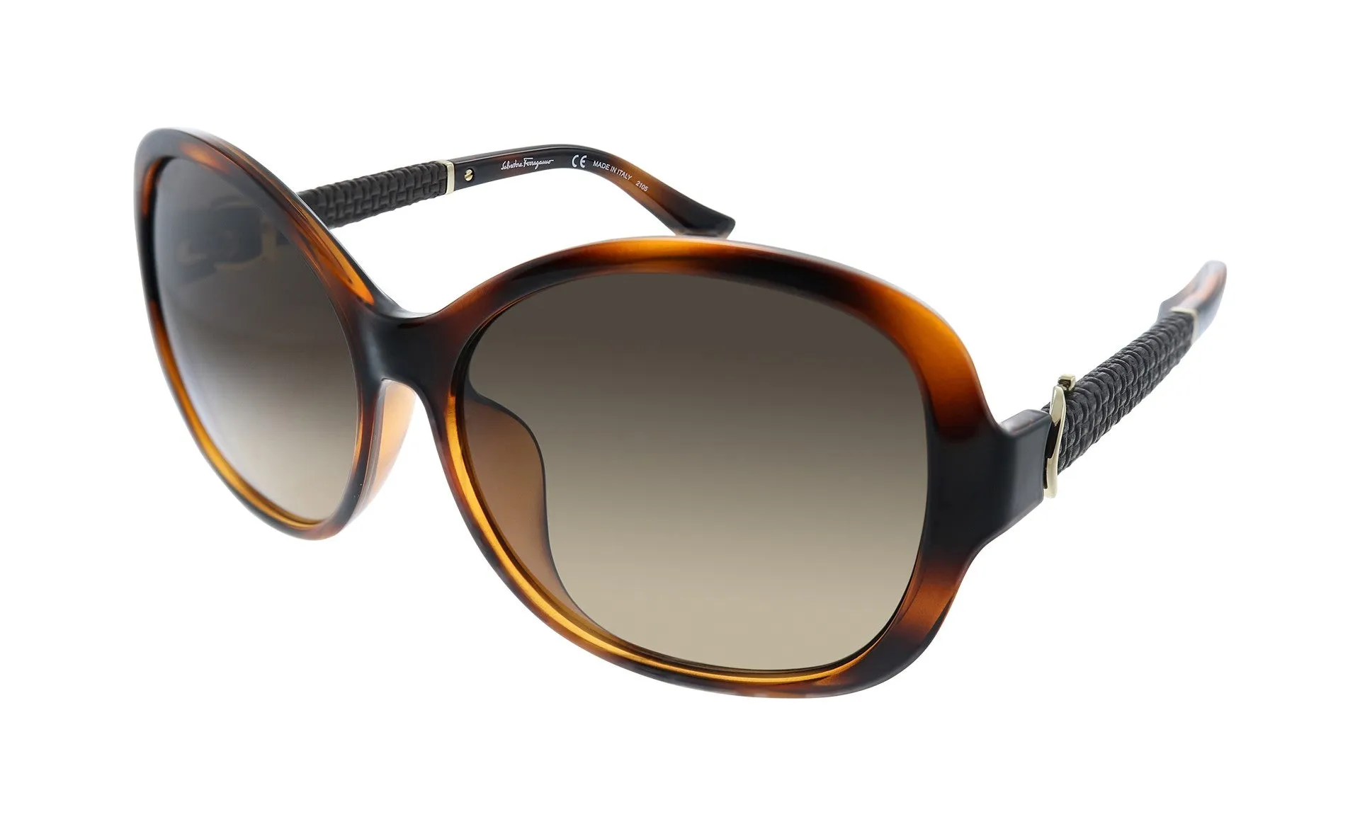 Salvatore Ferragamo Women Tortoise Sunglasses SF_744SLA_214_59mm