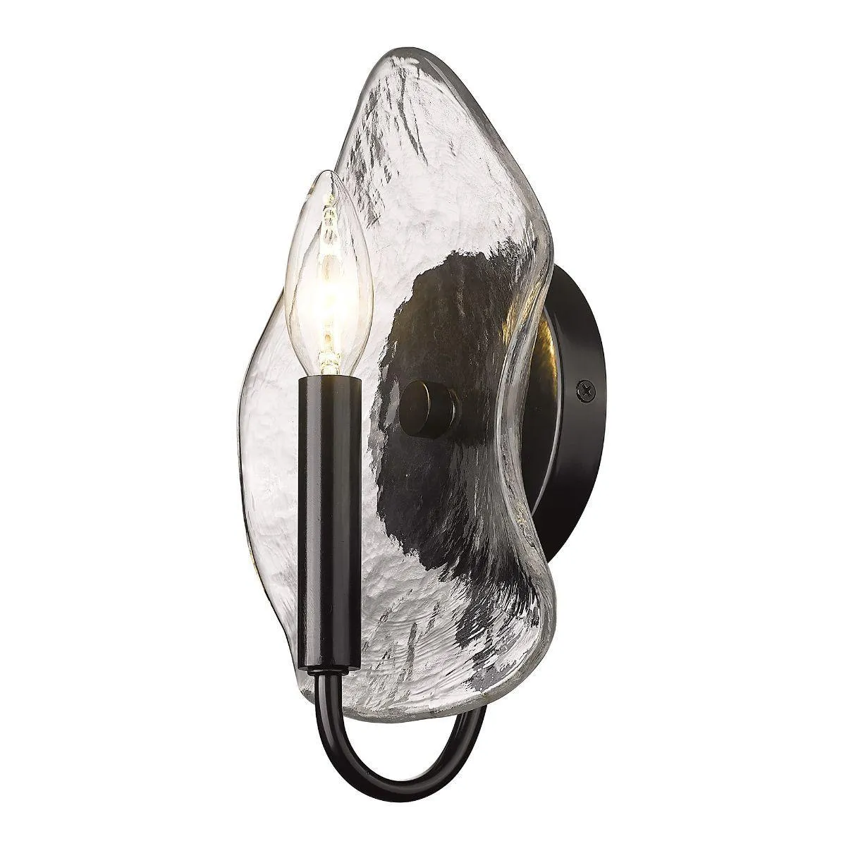 Samara 10 in. Wall Sconce Matte Black Finish