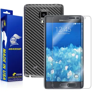 Samsung Galaxy Note Edge Protector   Carbon Fiber Skin