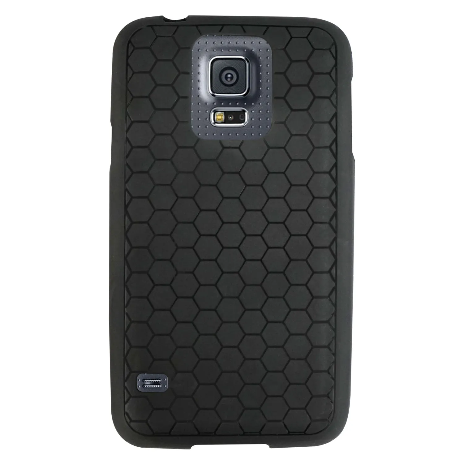 Samsung Galaxy S5 Case - Honeycomb Pattern, Compatible with Extended Battery