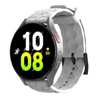 Samsung Galaxy Watch 6 Classic (47mm) compatible Silicone Football Pattern Watch Straps