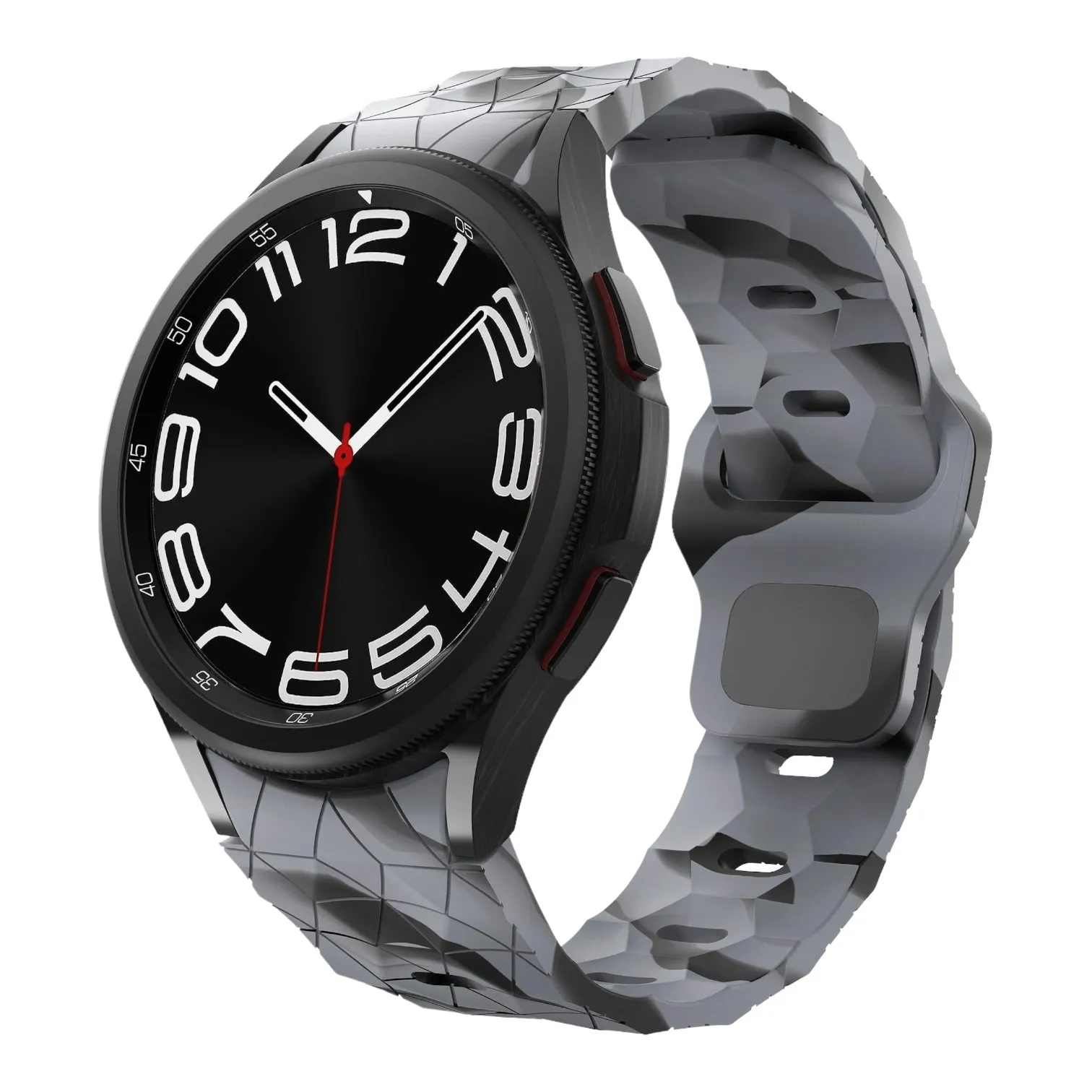 Samsung Galaxy Watch 6 Classic (47mm) compatible Silicone Football Pattern Watch Straps