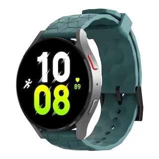 Samsung Galaxy Watch 6 Classic (47mm) compatible Silicone Football Pattern Watch Straps