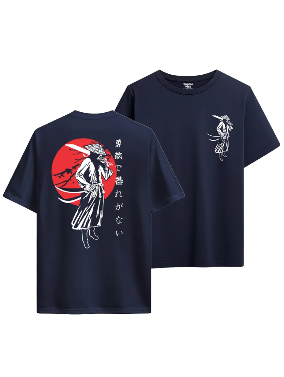 Samurai Warrior Plus Size T-shirt