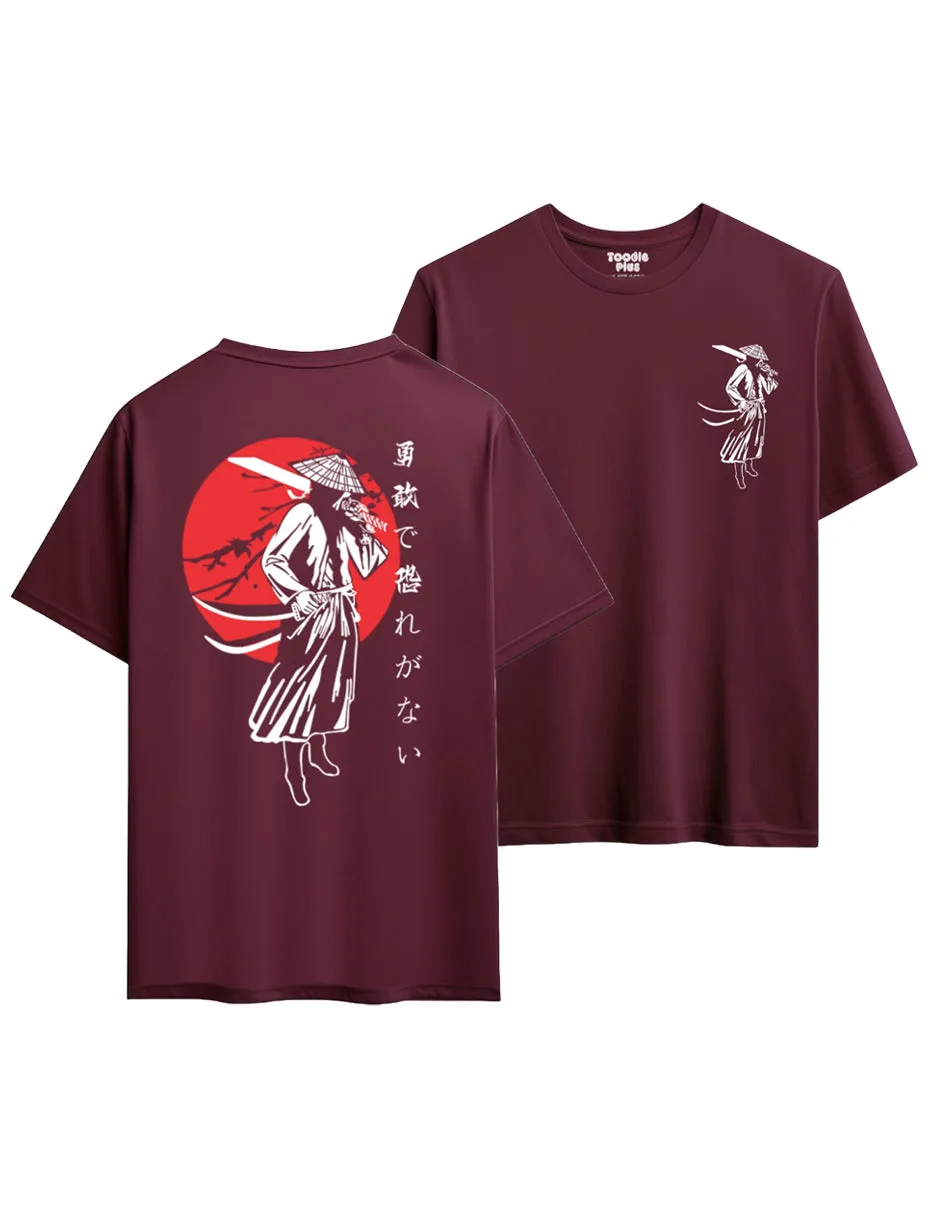 Samurai Warrior Plus Size T-shirt