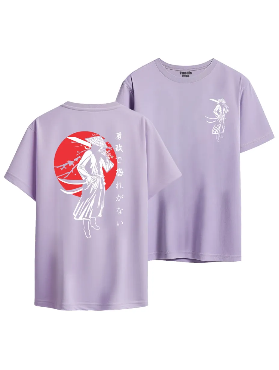 Samurai Warrior Plus Size T-shirt