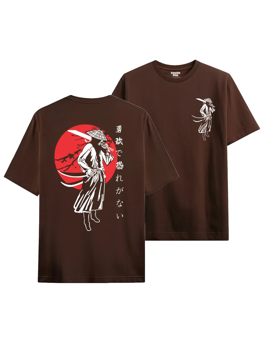 Samurai Warrior Plus Size T-shirt