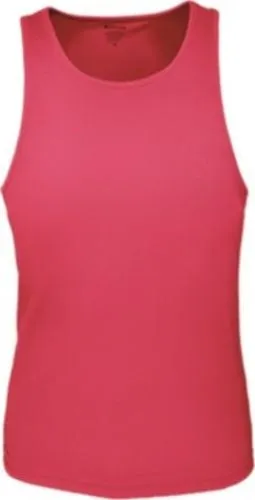 San Brushed Polyester Sports Singlet