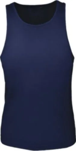 San Brushed Polyester Sports Singlet