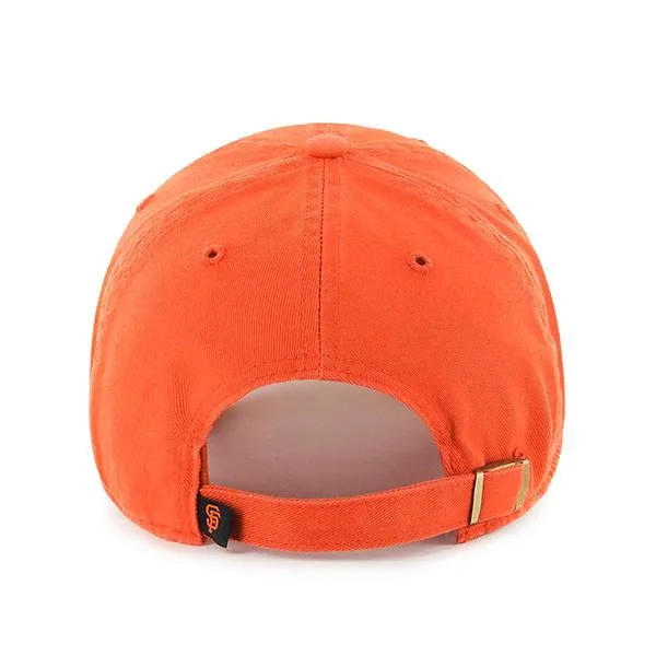 San Francisco Giants 47 Brand Orange Clean Up Slouch Adjustable Strap Hat Cap