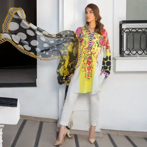 Sana Safinaz Lawn Muzlin 2018 – M10B