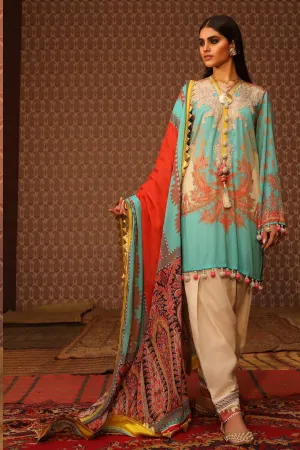 Sana Safinaz Mahay Lawn Collection 2019 – 12A