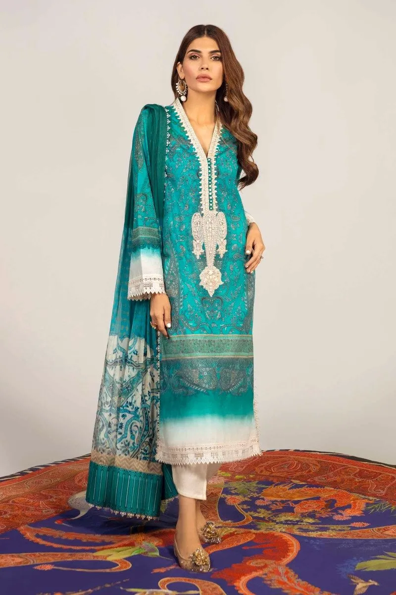 Sana Safinaz Mahay Summer Collection 2021 – H211-016B-AI