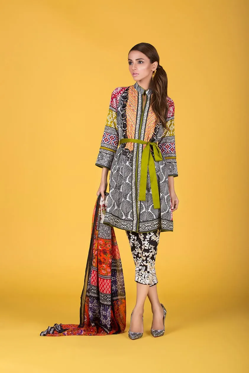 Sana Safinaz Muzlin Lawn Collection – M1-02A