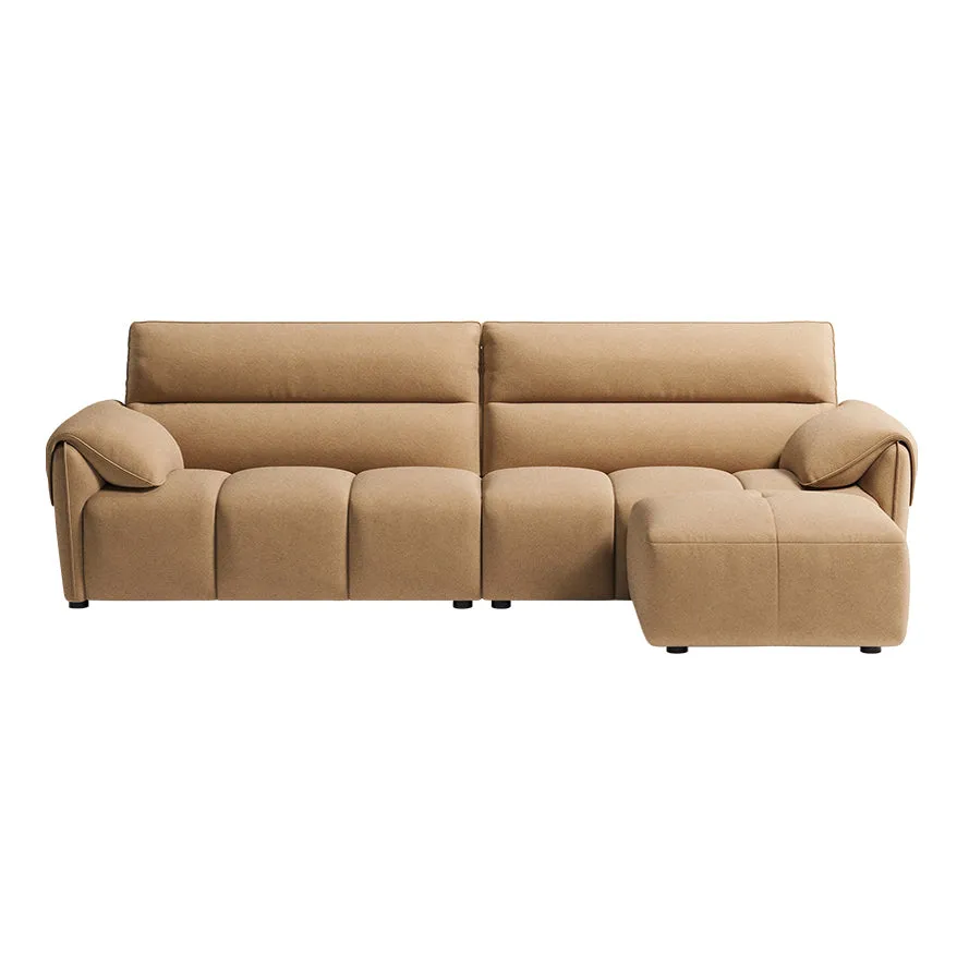 SANATA Minimalist Fabric Sofa with Adjustable Comfort