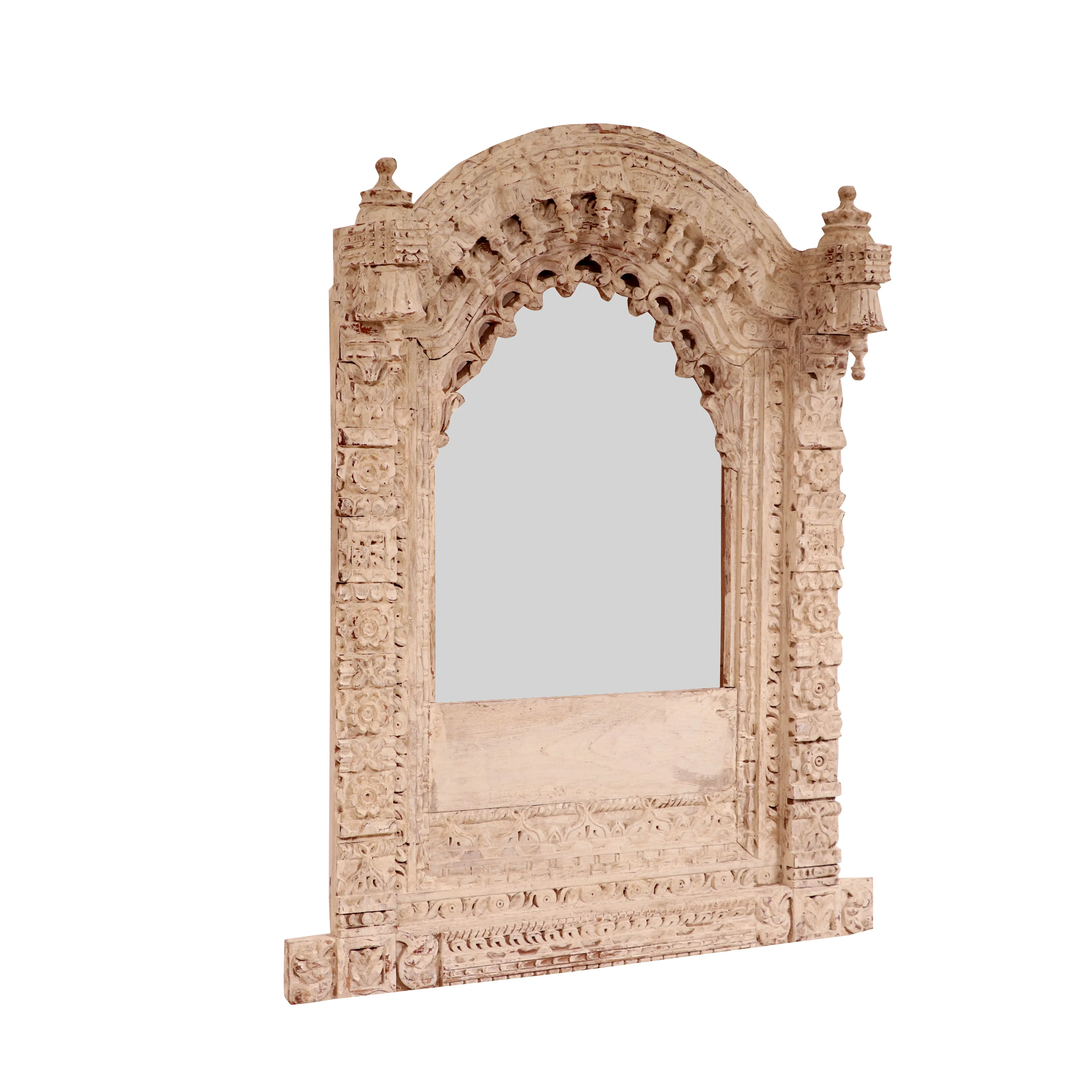 sand fort mermaid solid wood mirror