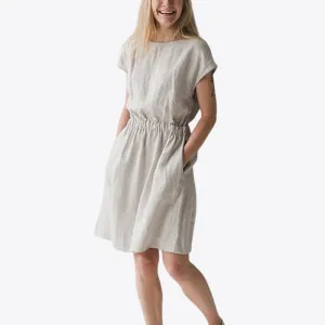 Sand Valley 100% Linen Womens Dress with Pockets