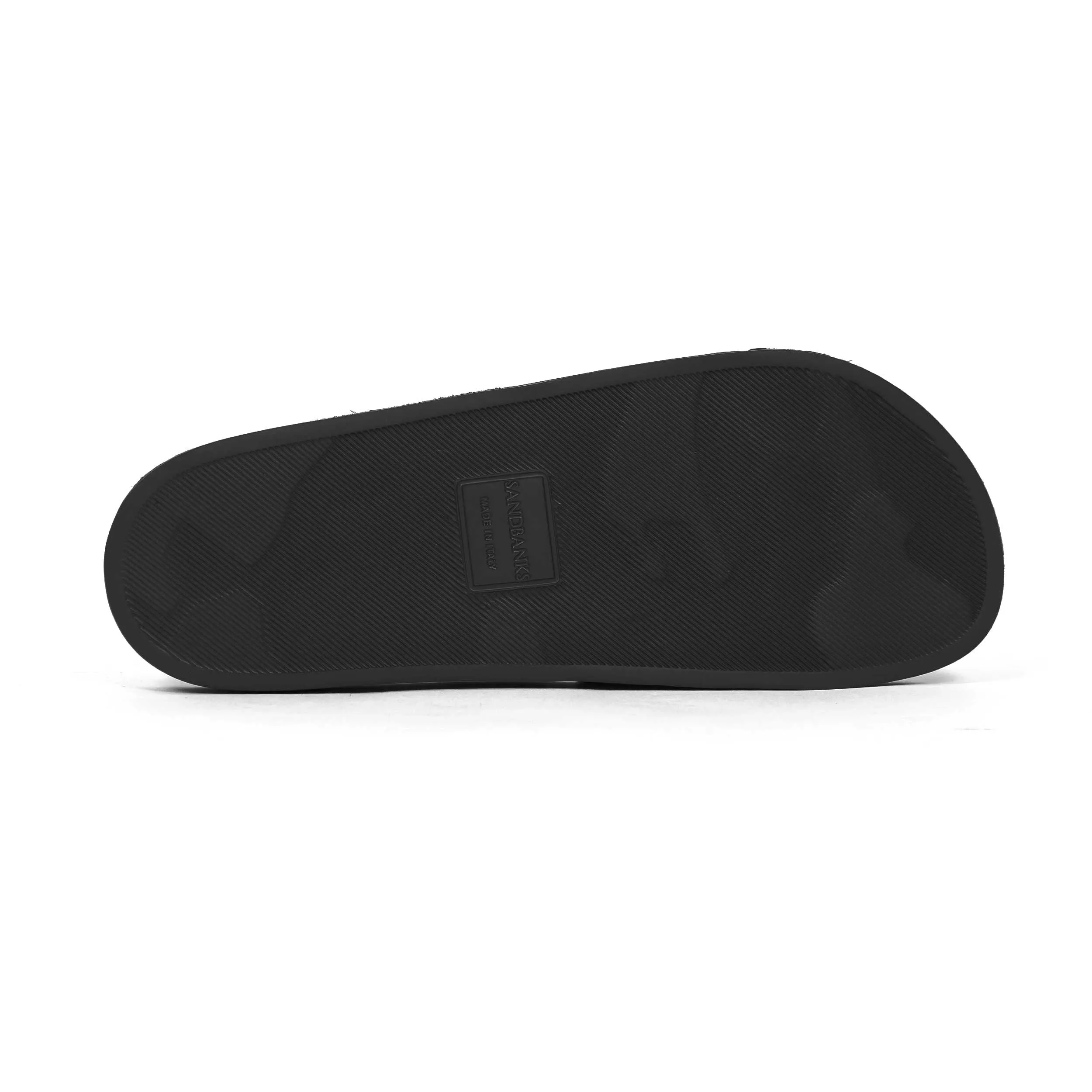 Sandbanks Logo Slides in Black