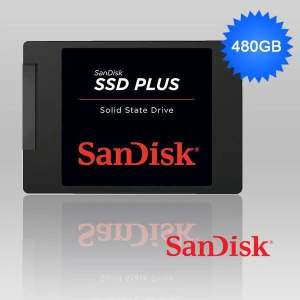 SanDisk SSD Plus 480GB 2.5 inch SATA III SSD SDSSDA-480G