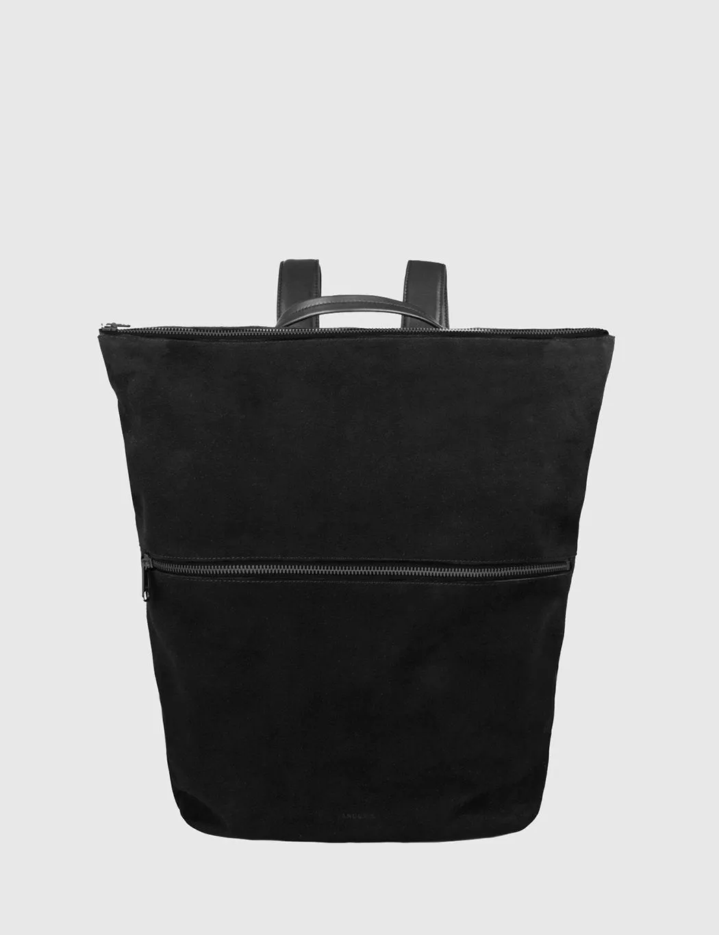 Sandqvist Doris Backpack (Suede) - Black