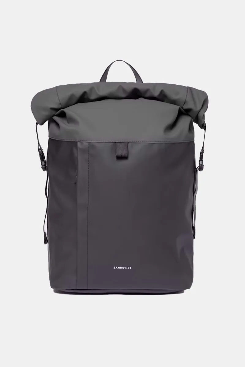 Sandqvist Konrad Water-Resistant Rolltop Backpack (Multi Dark)