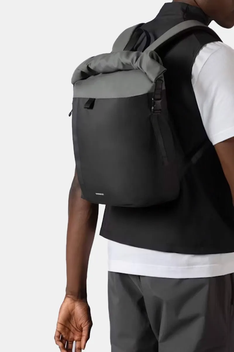 Sandqvist Konrad Water-Resistant Rolltop Backpack (Multi Dark)