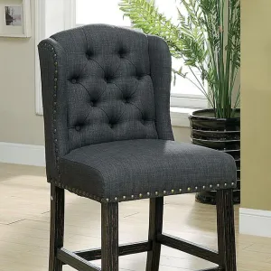 SANIA Counter Ht. Wingback Chair (2/CTN)