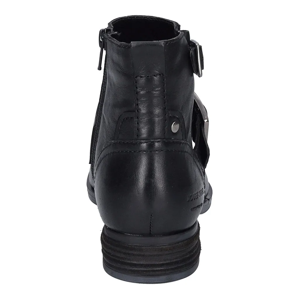 Sanja 16 Black Ankle Boots