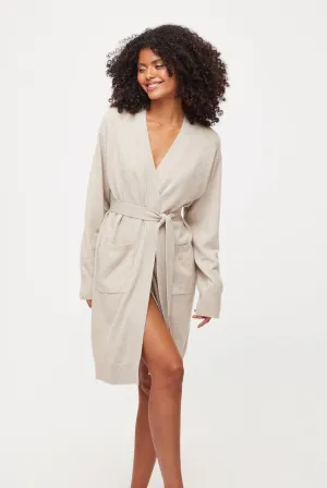 Santa Barbara Cashmere Long Line Robe