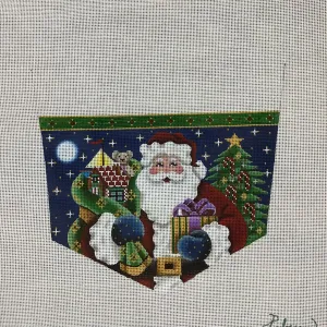 Santa Clause Stocking Topper