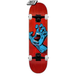 Santa Cruz Screaming Hand Complete Skateboard Multi Matte Finish 8"