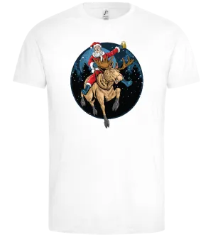 Santa's Joyride Design - Premium men's t-shirt