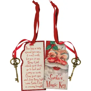 Santa's Magic Key Ornament