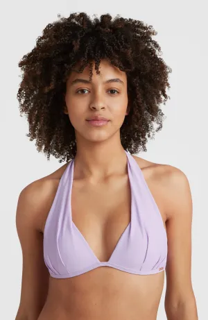 Sao Mix Mould Halter Bikini Top | Purple Rose