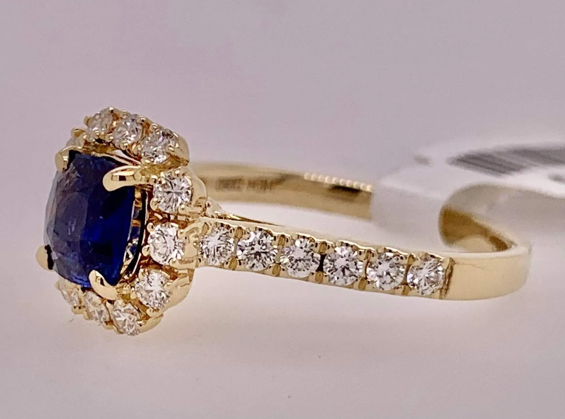 Sapphire and Diamond Ring