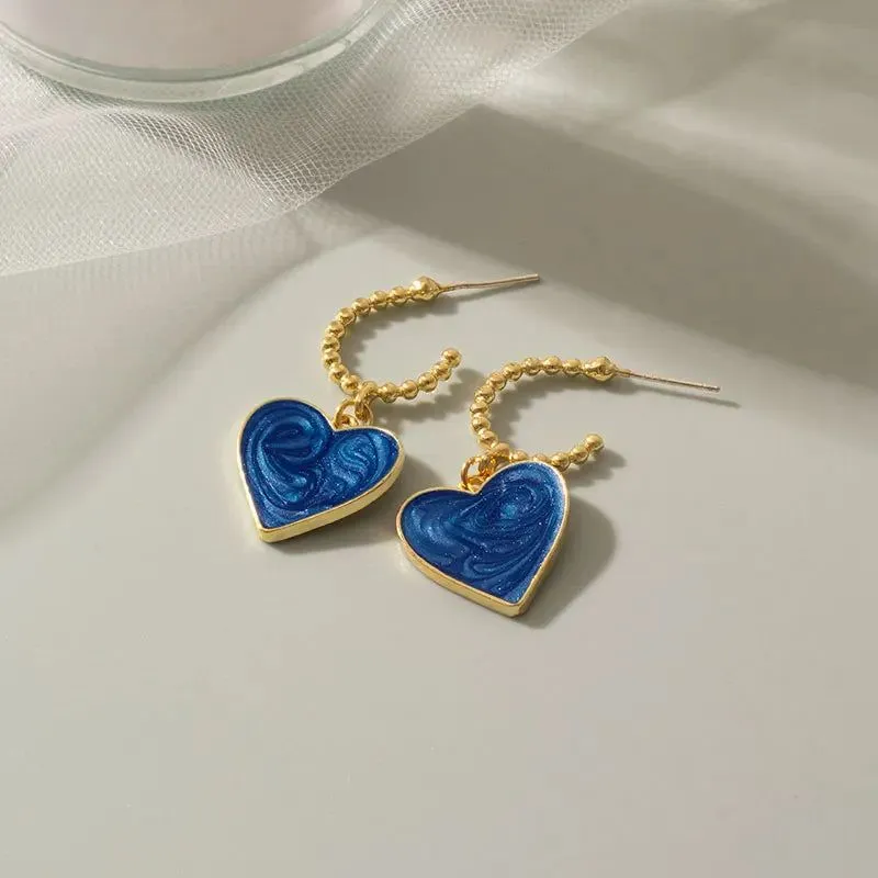 Sapphire Cascade Earrings Collection