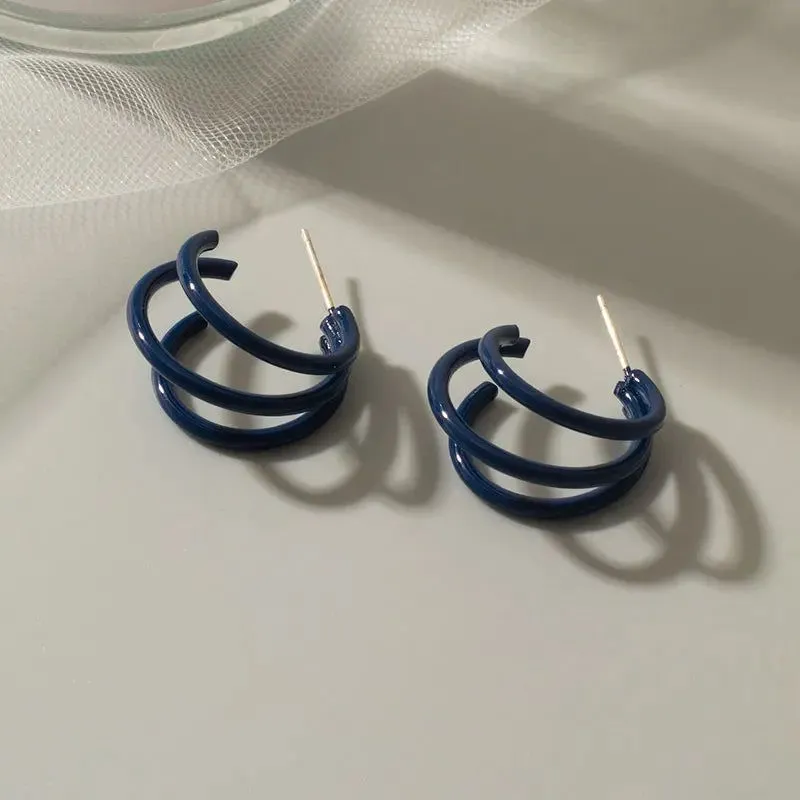 Sapphire Cascade Earrings Collection