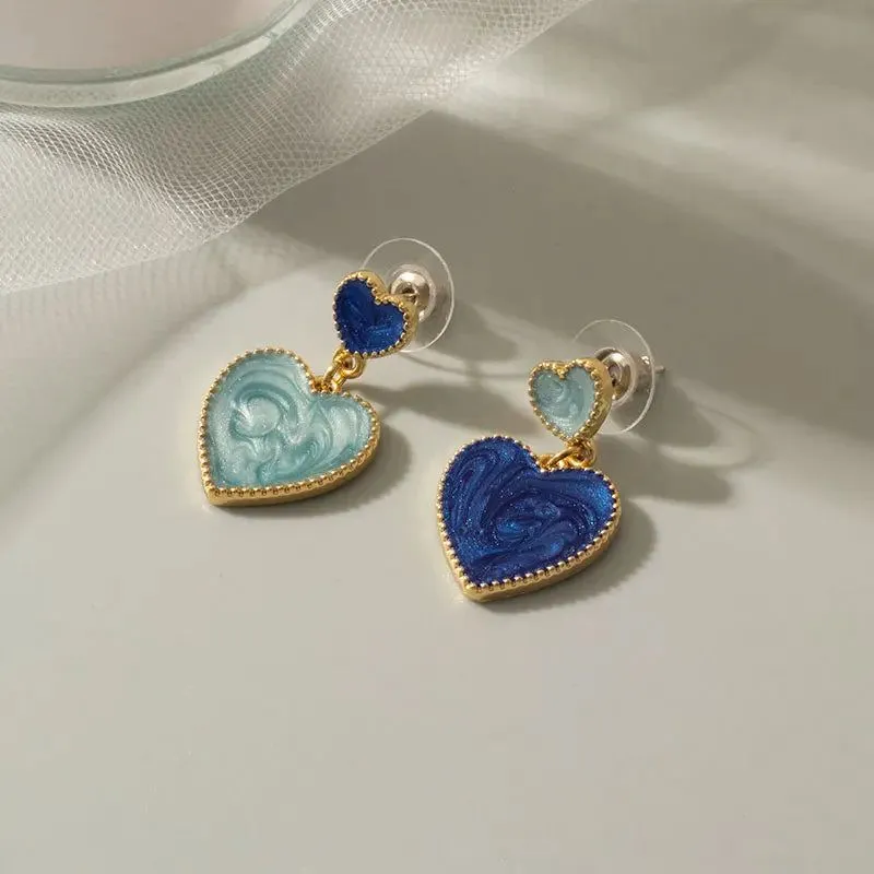 Sapphire Cascade Earrings Collection