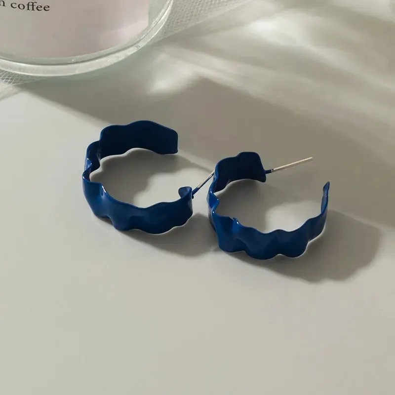 Sapphire Cascade Earrings Collection