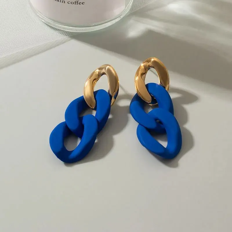 Sapphire Cascade Earrings Collection